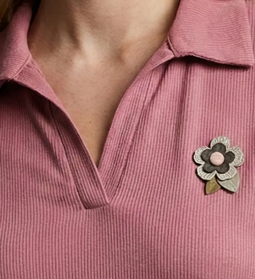The Corsage Polo – Pink — 2