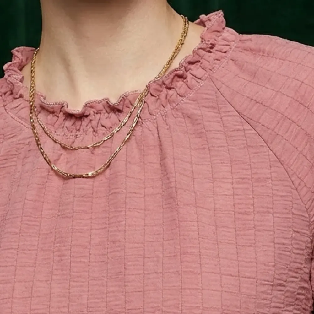 The Smocked Top – Pink — 3