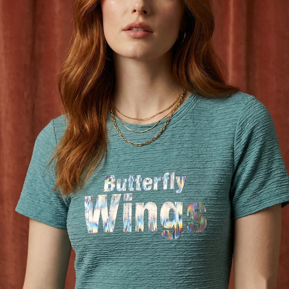 The Sea Glass Slogan Dress