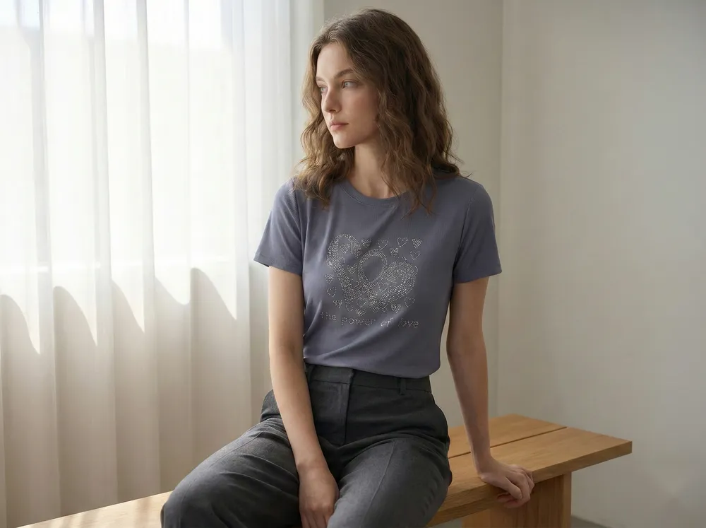 The Slate Crystal Tee