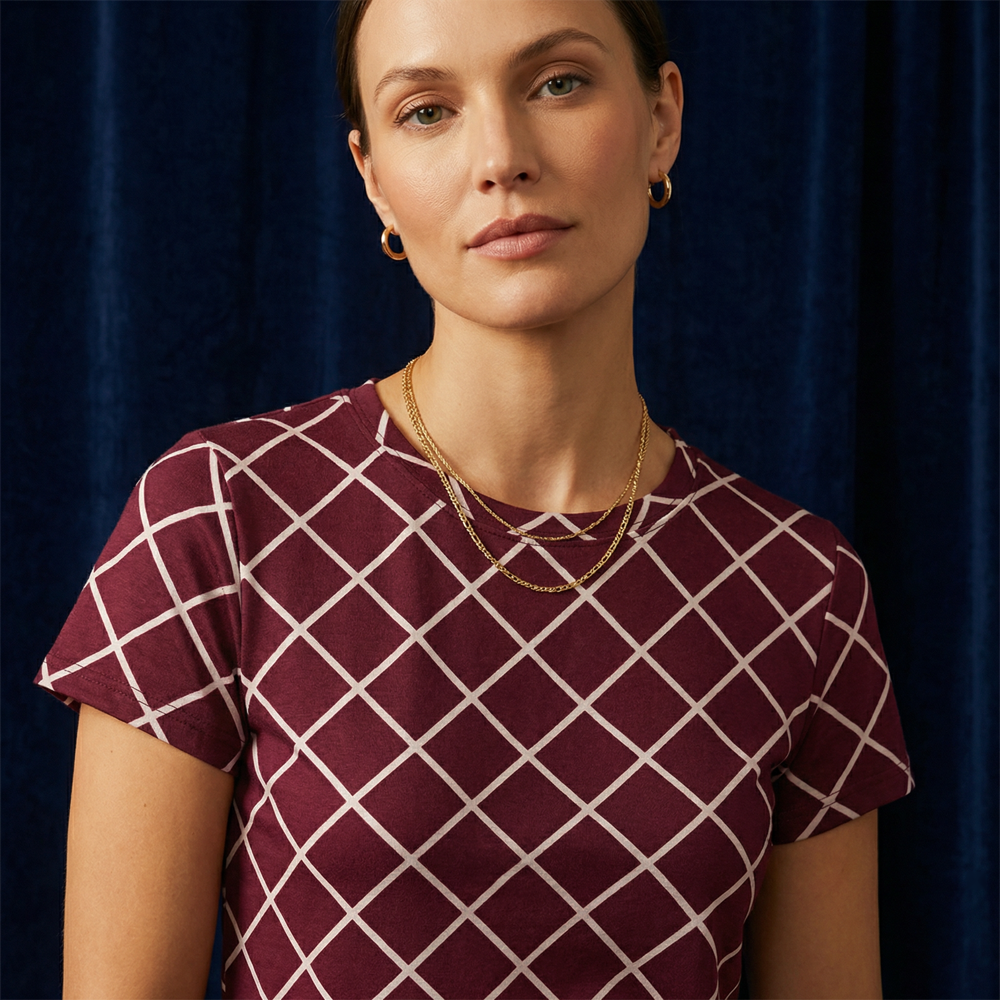 The Windowpane Tee