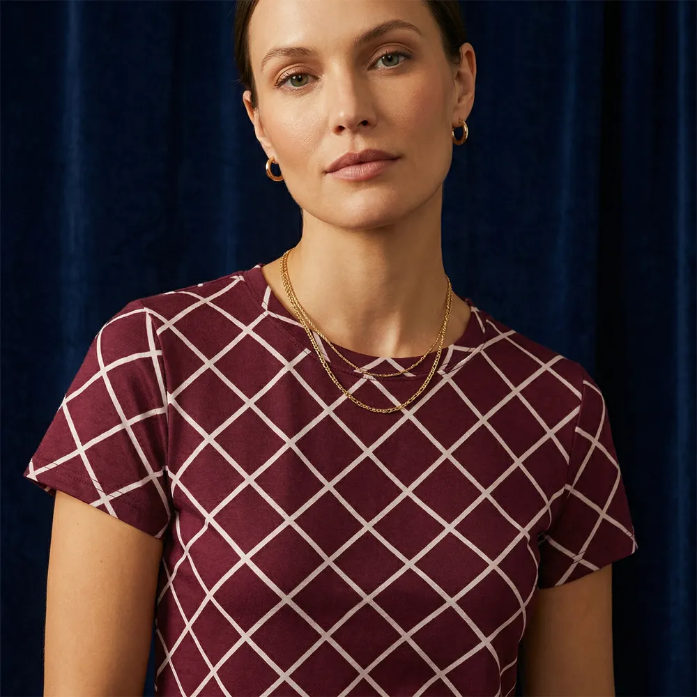 The Windowpane Tee