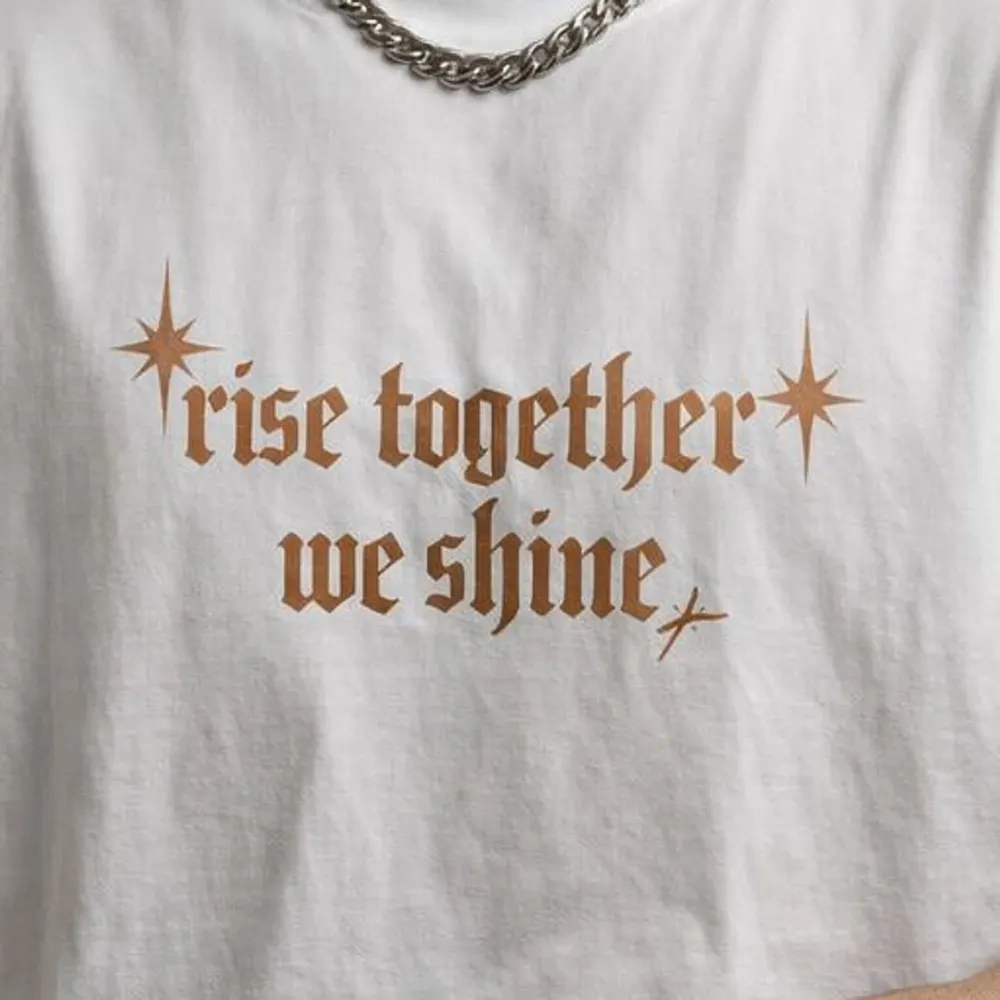 The Rise Together Tee – White — 3