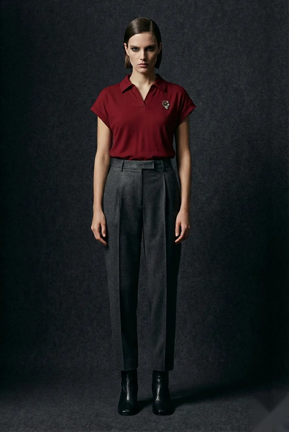 The Claret Corsage Polo