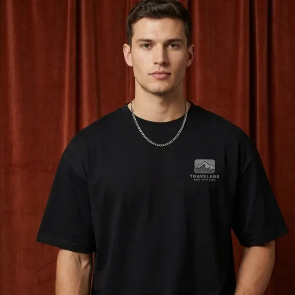 The Travelers Tee – Black