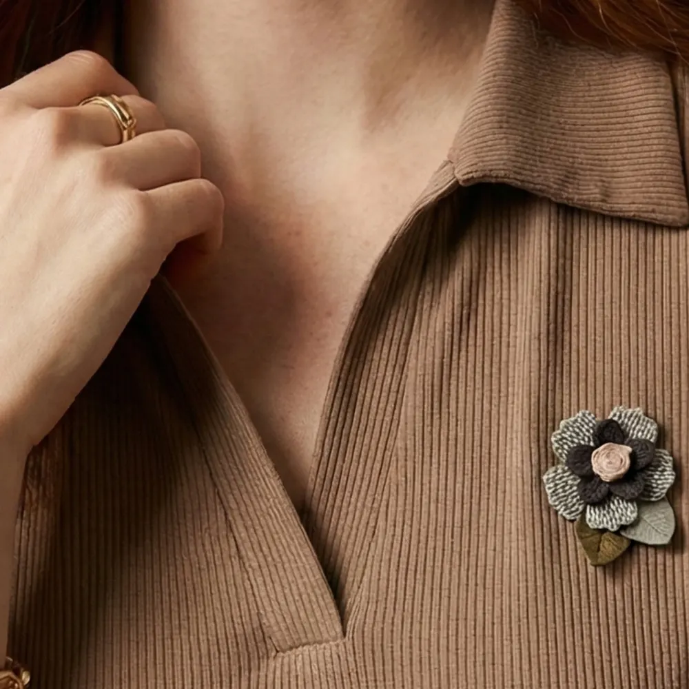 The Corsage Polo – Brown — 3