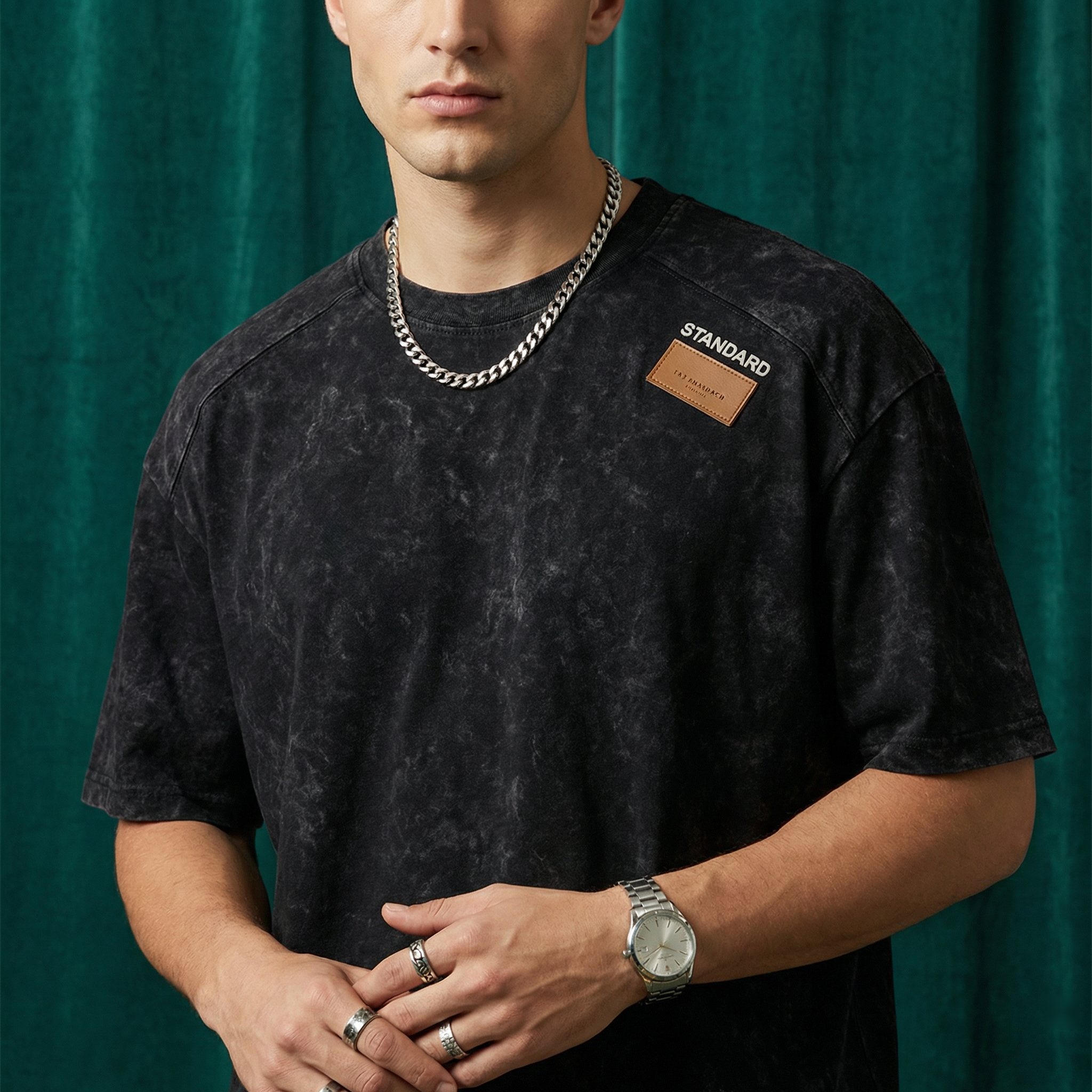The Stonewashed Patch Tee