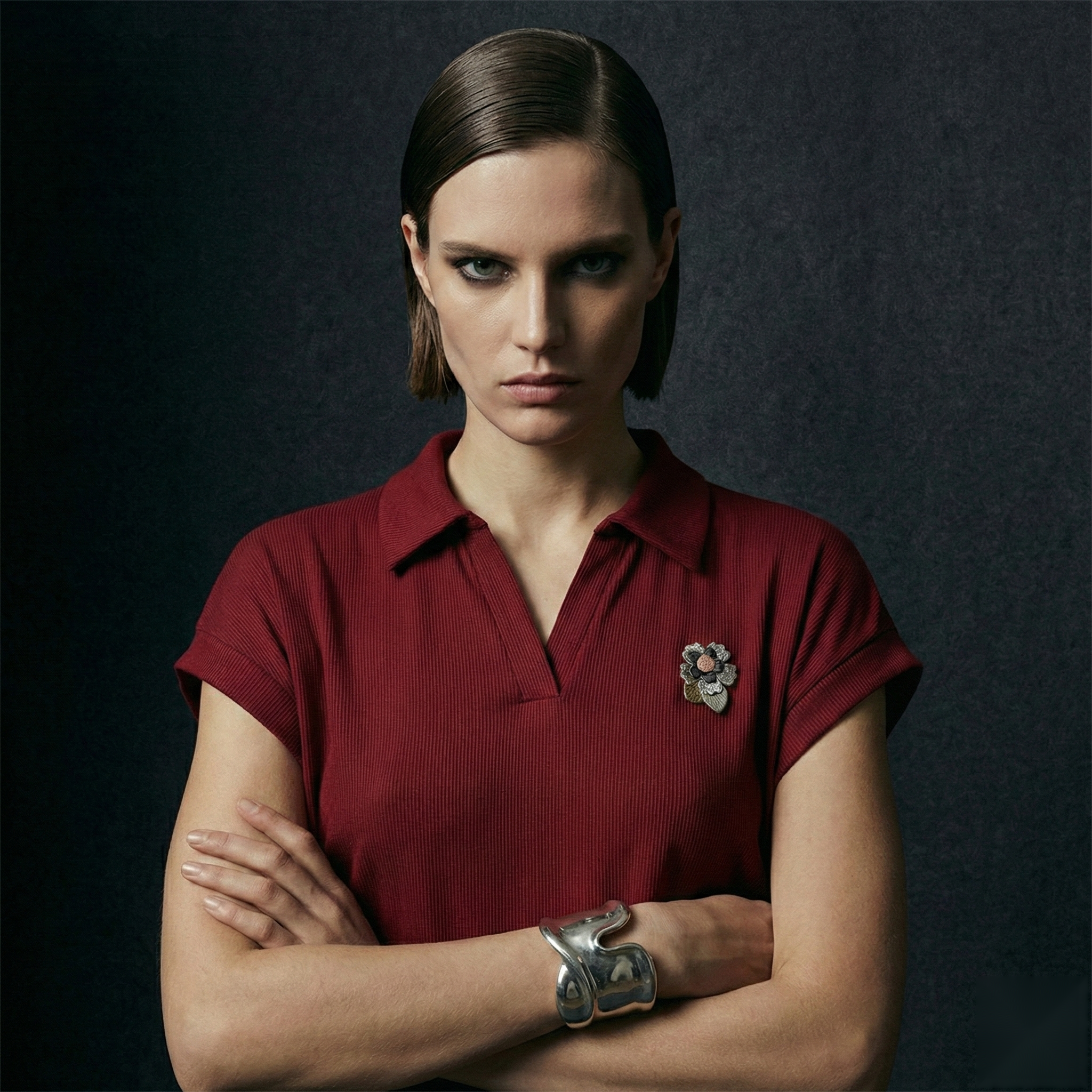 The Claret Corsage Polo