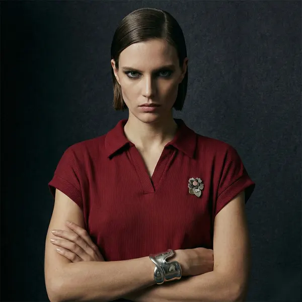 The Claret Corsage Polo