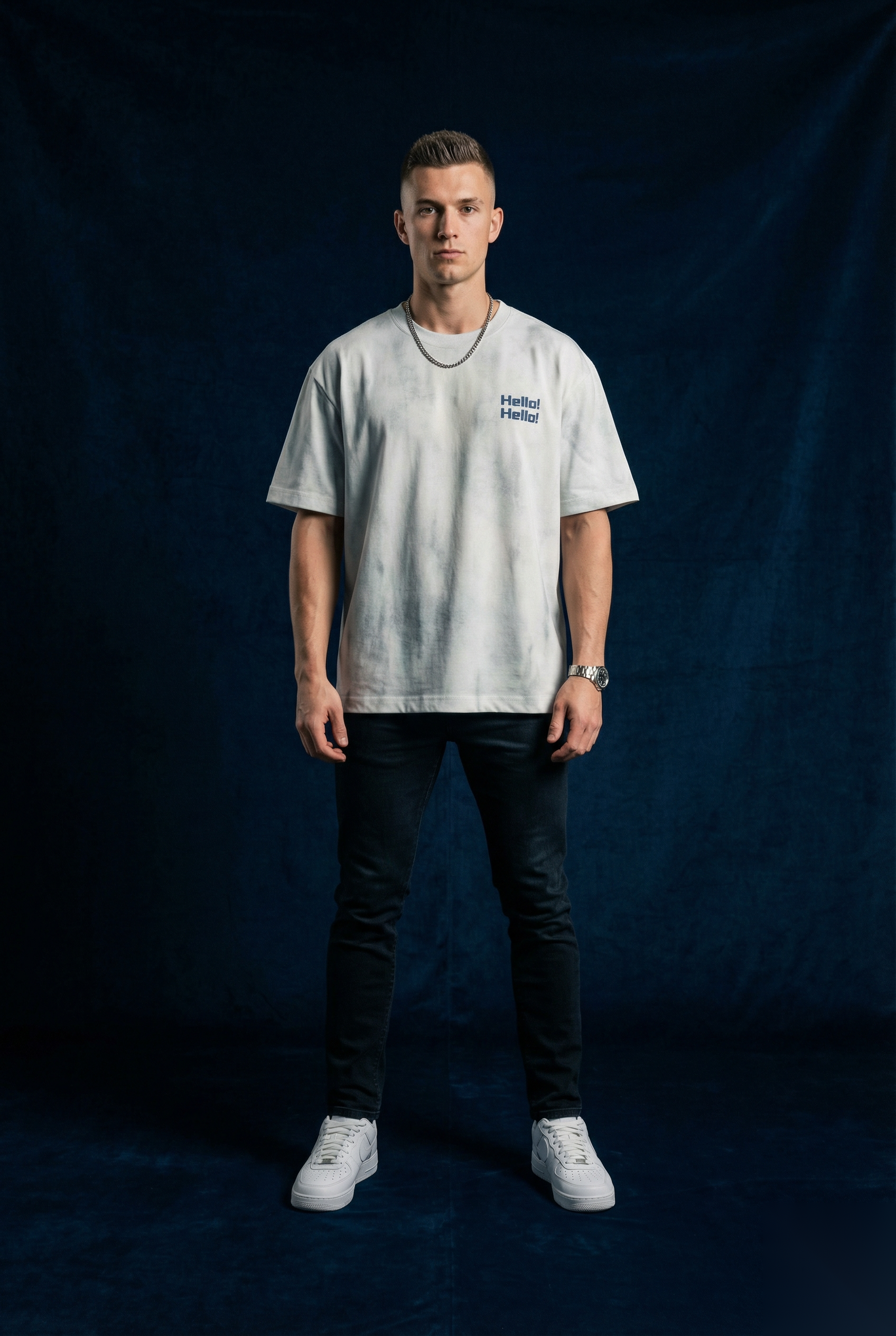 The Marled Greeting Tee