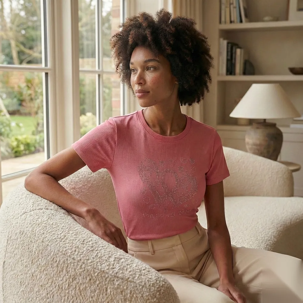 The Rosewater Crystal Tee