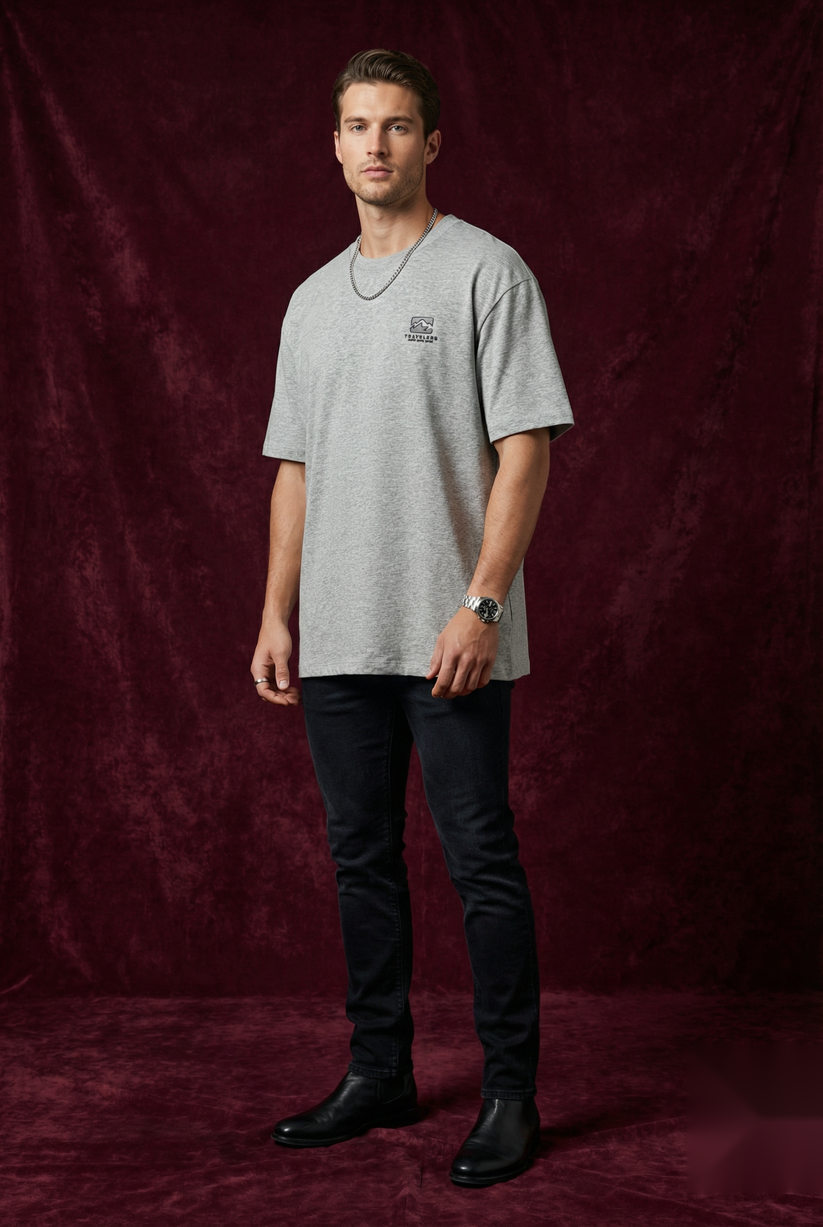 The Trailhead Marl Tee