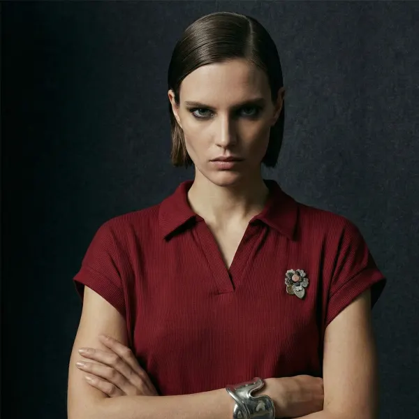 The Corsage Polo – Red