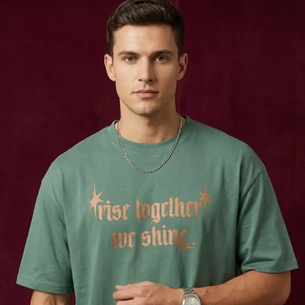 The Rise Together Tee – Sage
