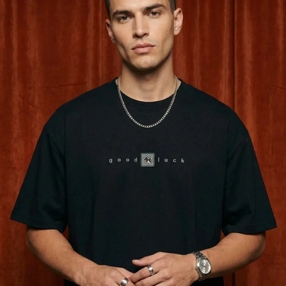 The Good Luck Tee – Black