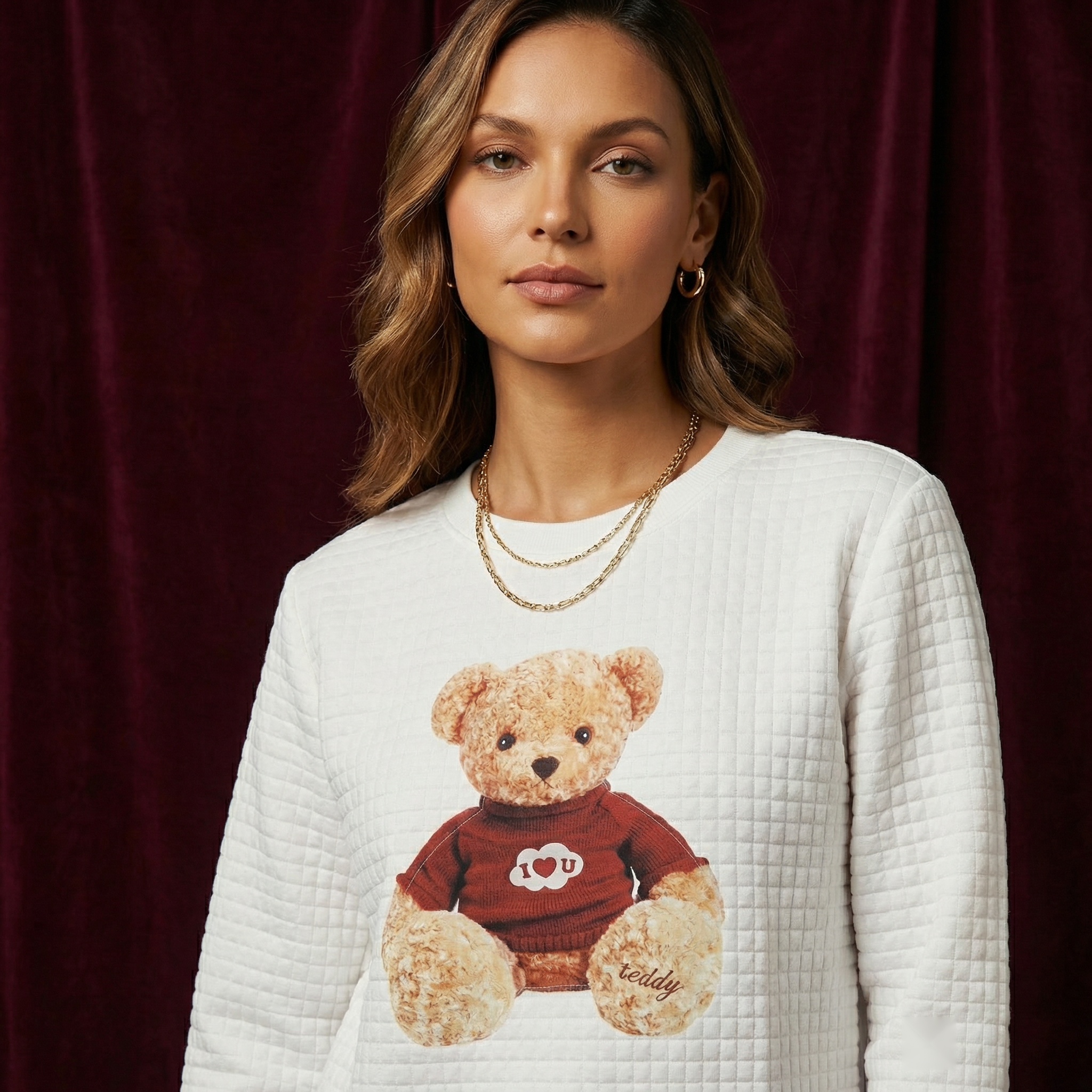 The Sweetheart Teddy Sweatshirt