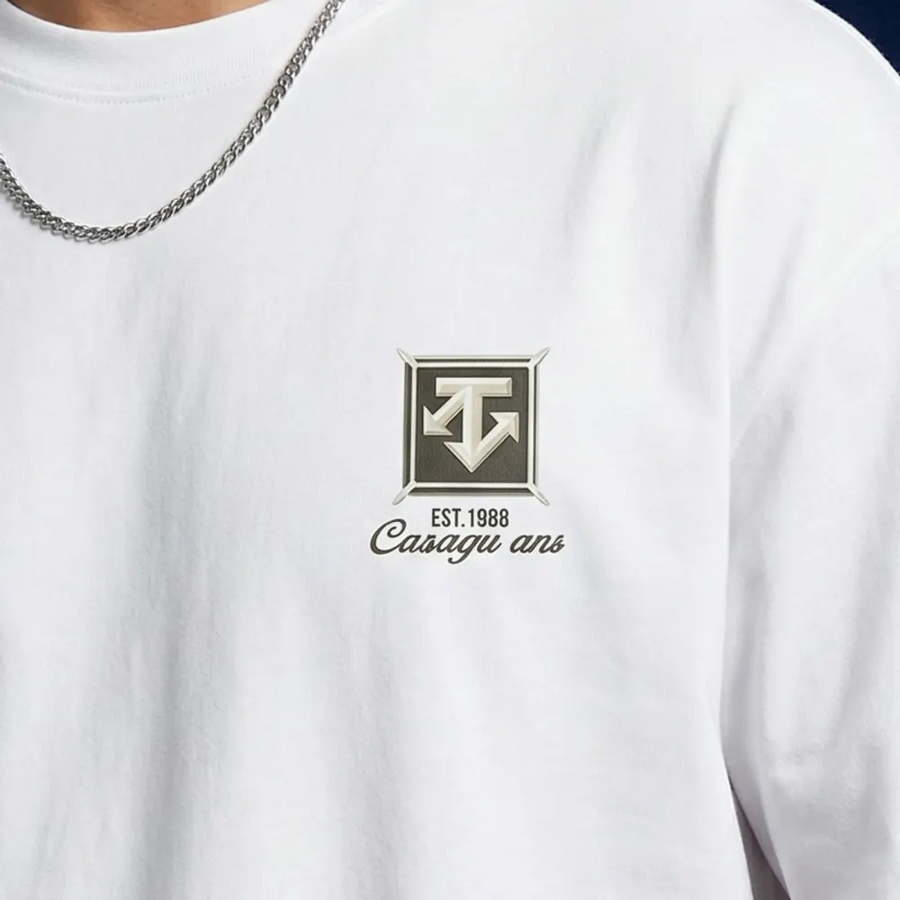 The Crest Tee – White — 2