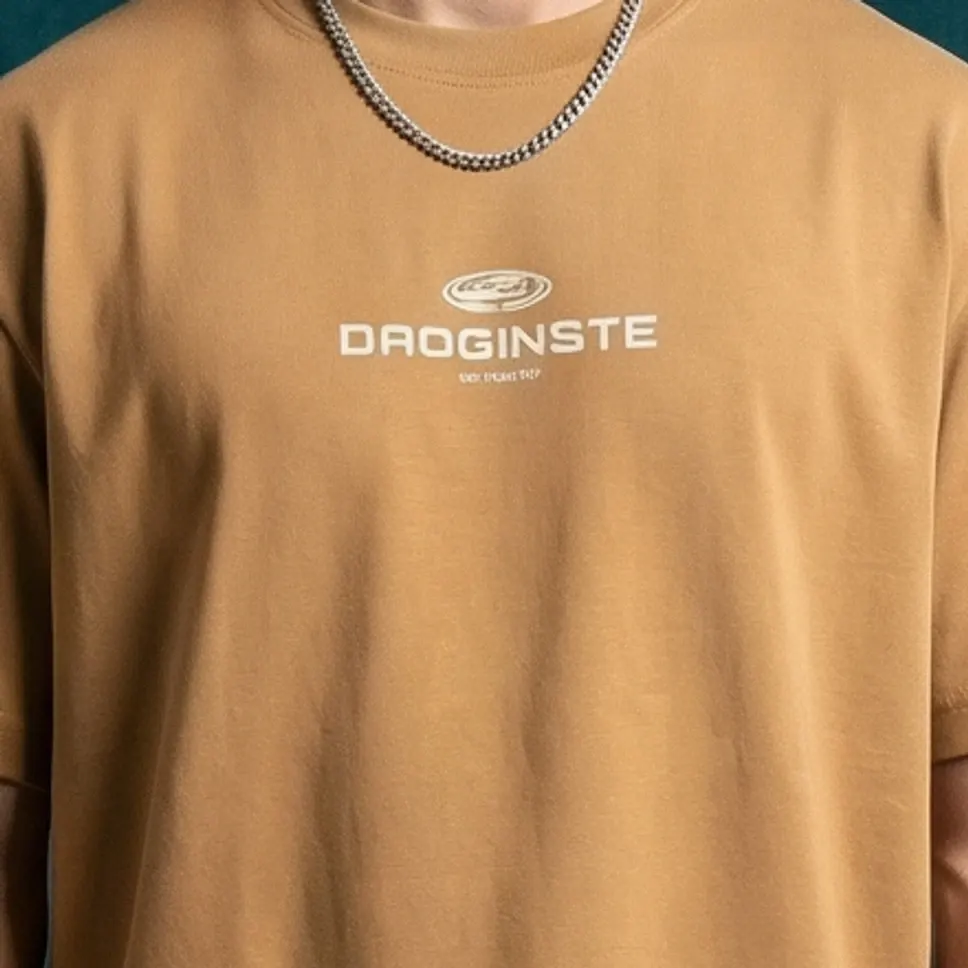 The Emblem Tee – Tan — 4