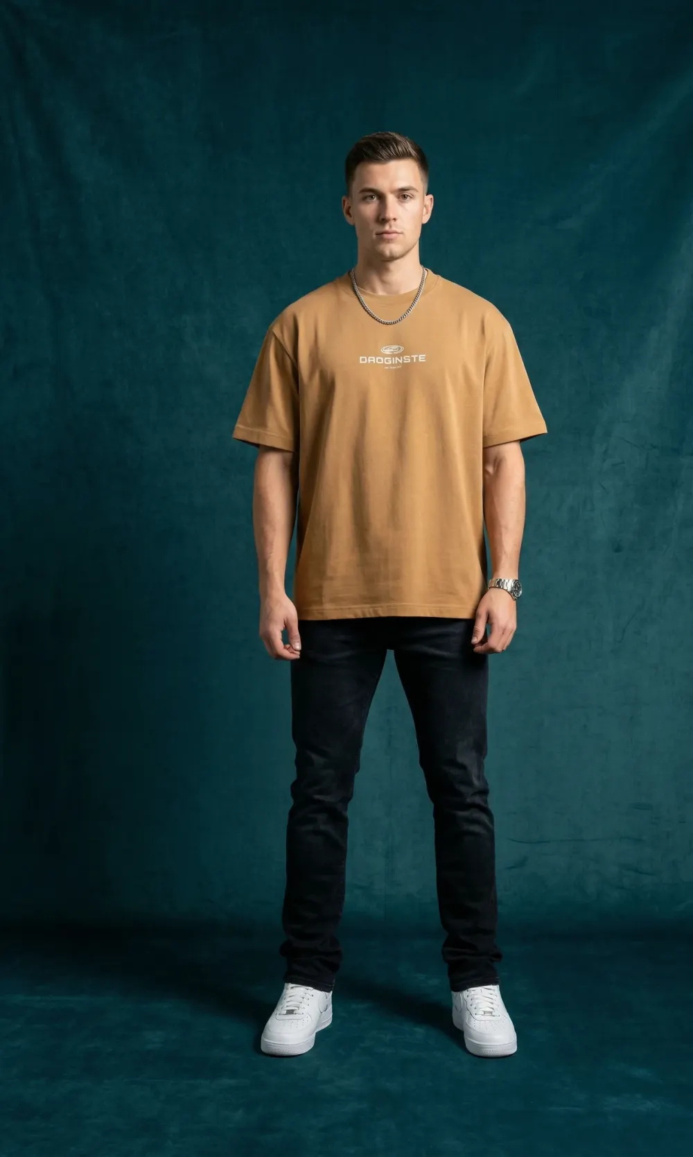 The Emblem Tee – Tan