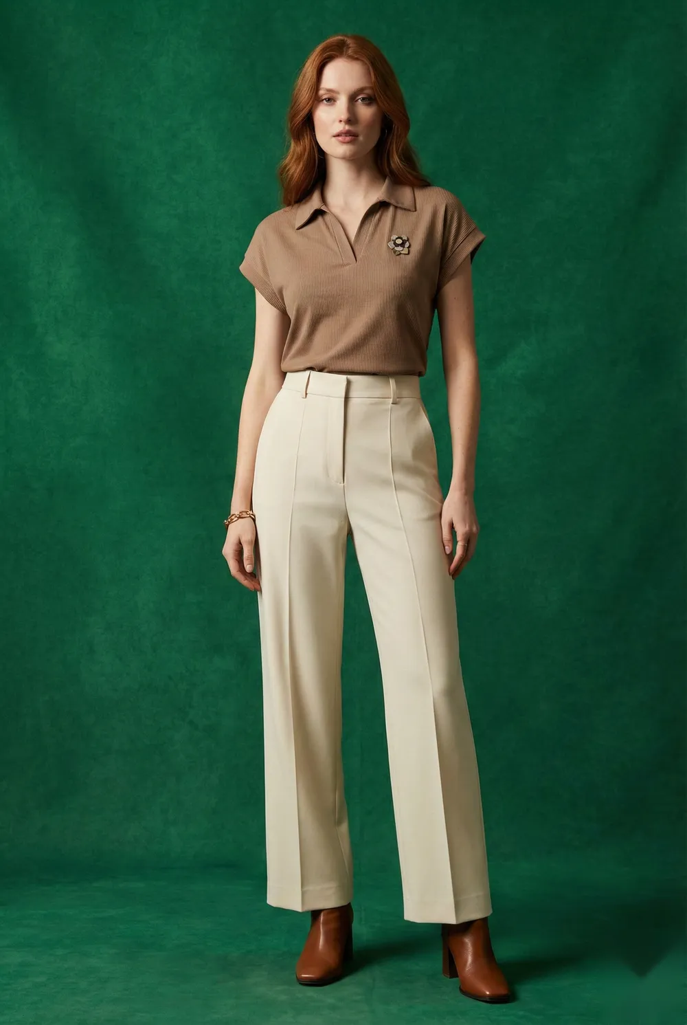 The Taupe Corsage Polo