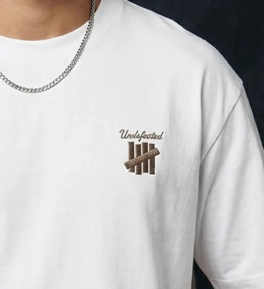 The Four Bar Tee – White — 2
