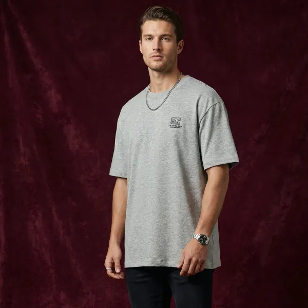 The Travelers Tee – Gray